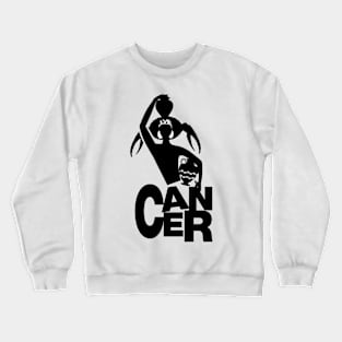 Tribal zodiac. Cancer Crewneck Sweatshirt